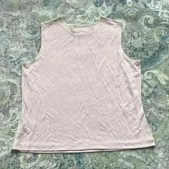 Women's Pink Dress Tank Size Petite L - Picture 3 of 6